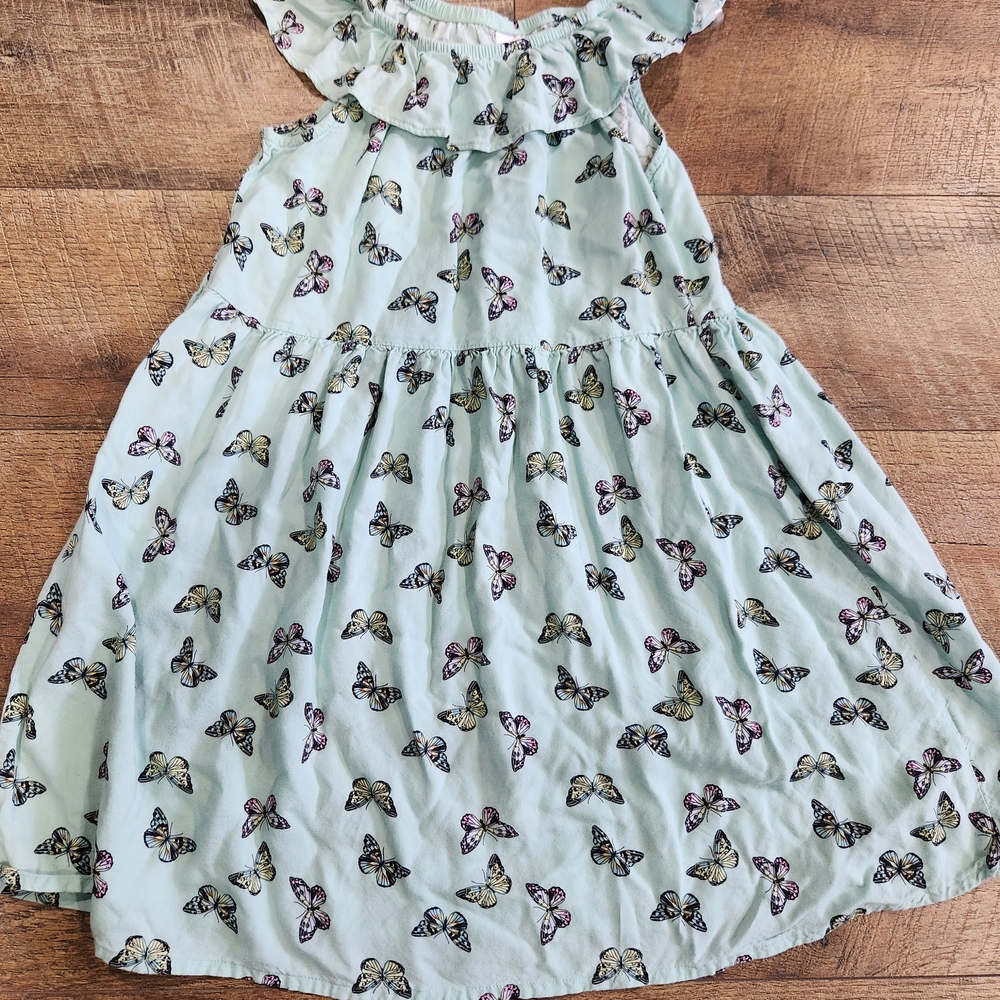 Jumping Beans Light Teal Butterfly Dress